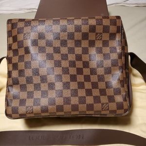 Louis Vuitton Naviglio  Ebene two ways bag. Excellent condition